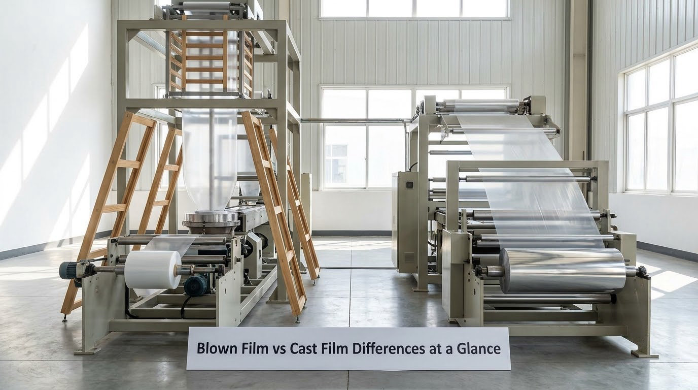 Blown Film vs Cast Film Differences at a Glance