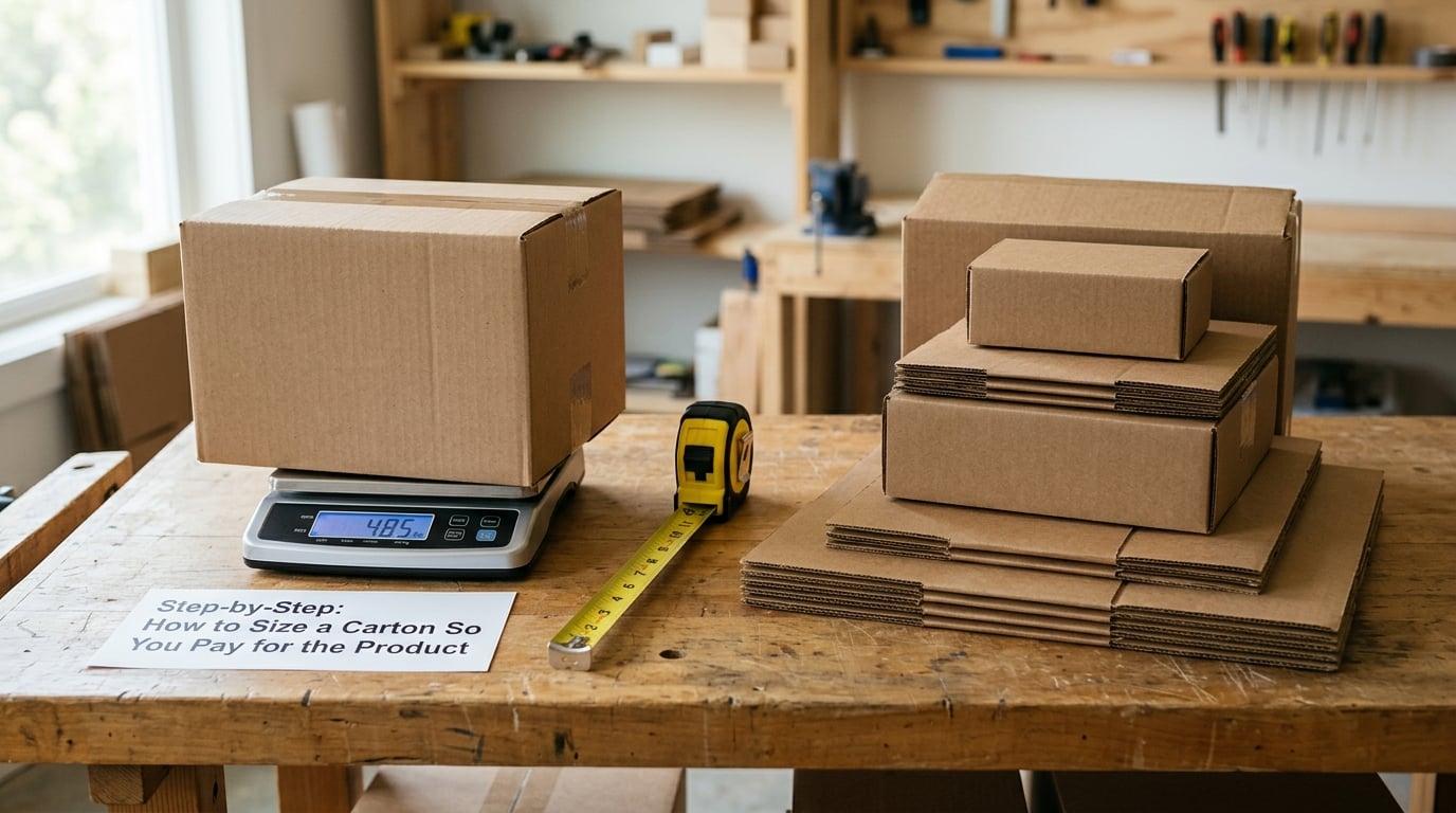 Step-by-Step: How to Size a Carton So You Pay for the Product