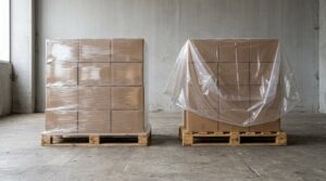 stretch wrap vs shrink wrap for pallet loads