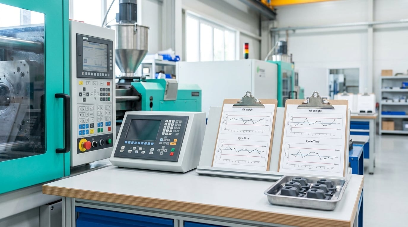 spc charts for injection molding explained