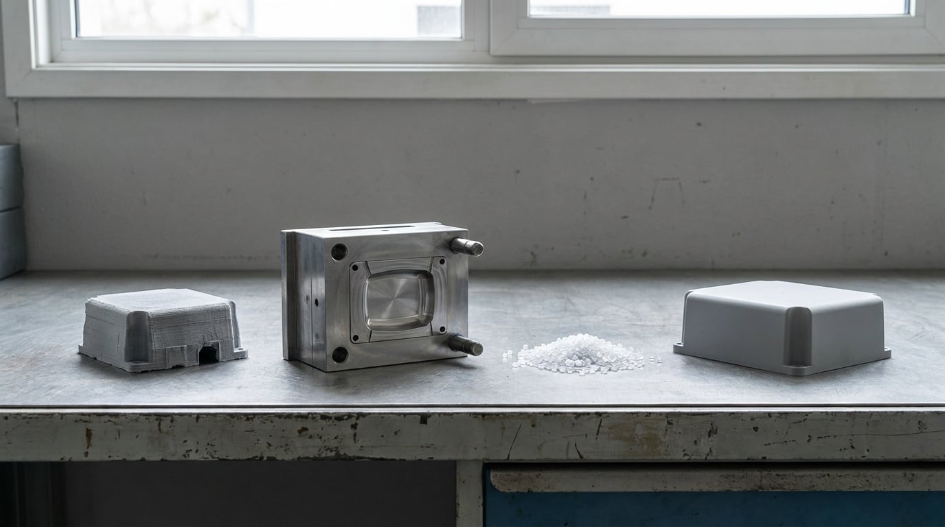 3d printing vs injection molding cost breakdown