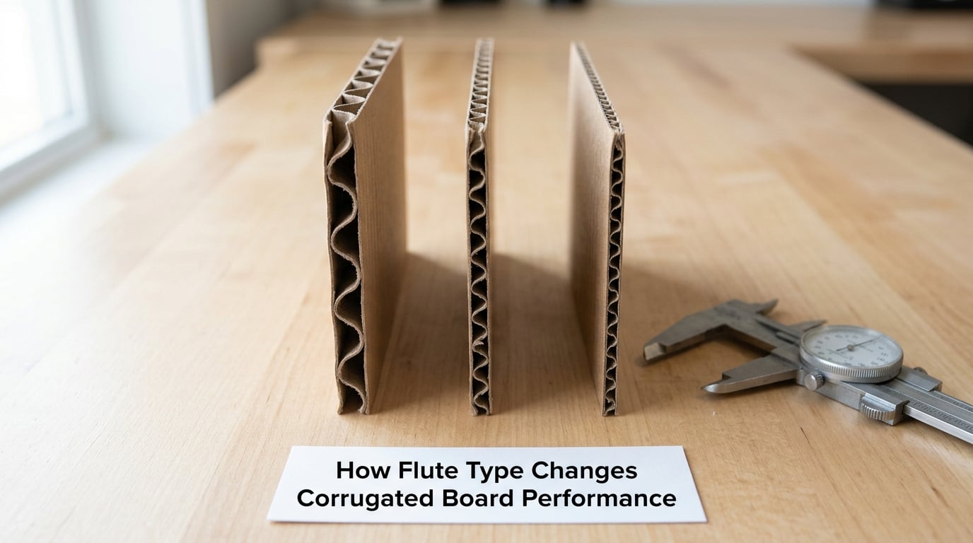 How Flute Type Changes Corrugated Board Performance