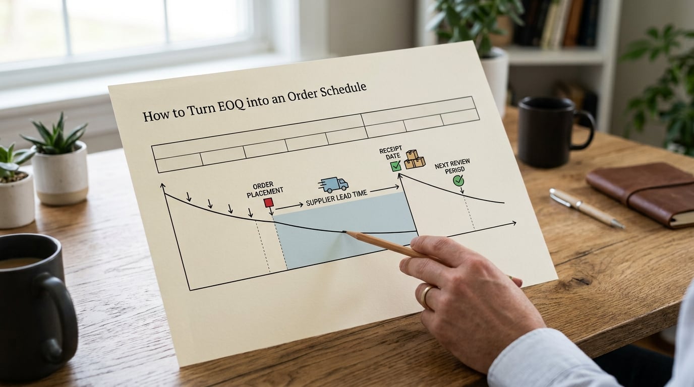 How to Turn EOQ into an Order Schedule