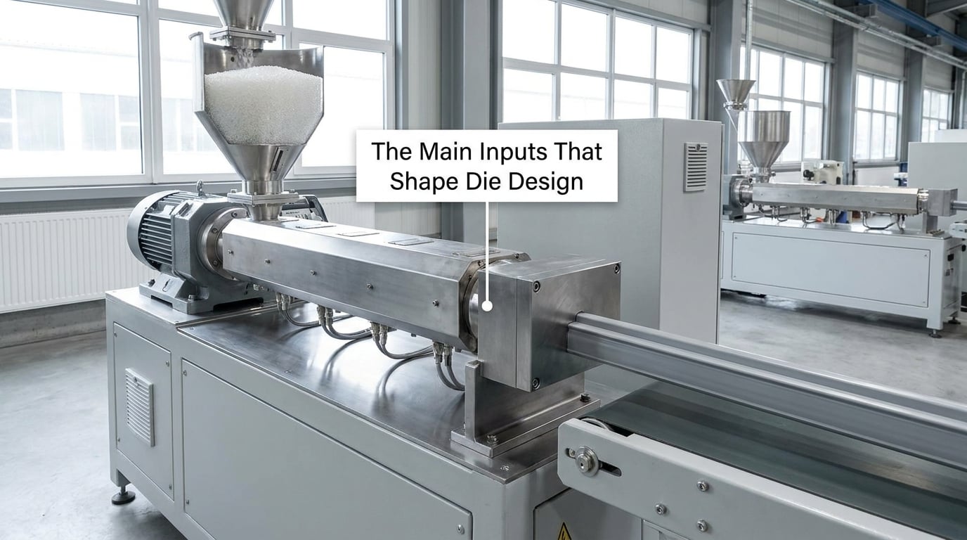 The Main Inputs That Shape Die Design