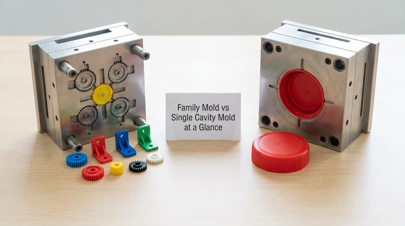 Family Mold vs Single Cavity Mold at a Glance