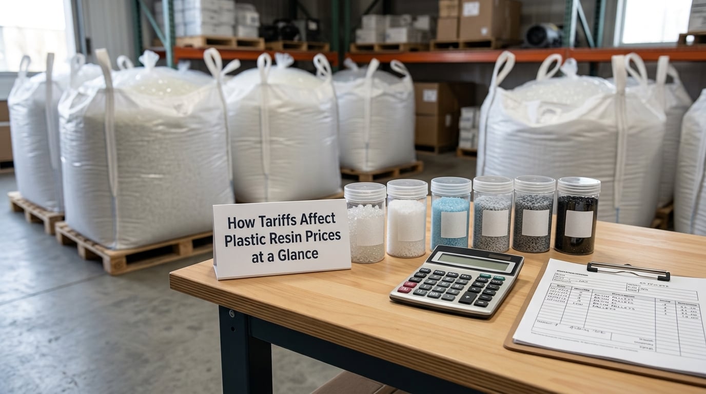 How Tariffs Affect Plastic Resin Prices at a Glance