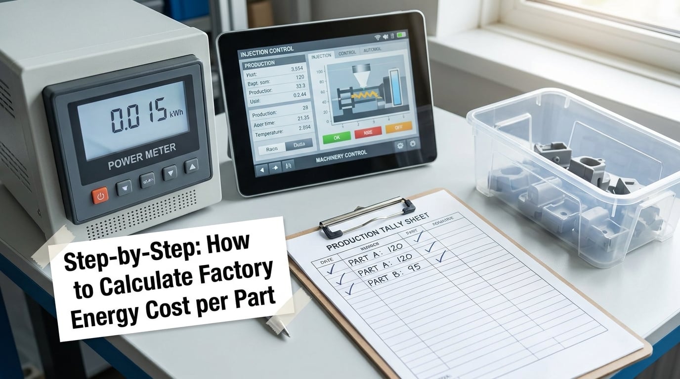 Step-by-Step: How to Calculate Factory Energy Cost per Part
