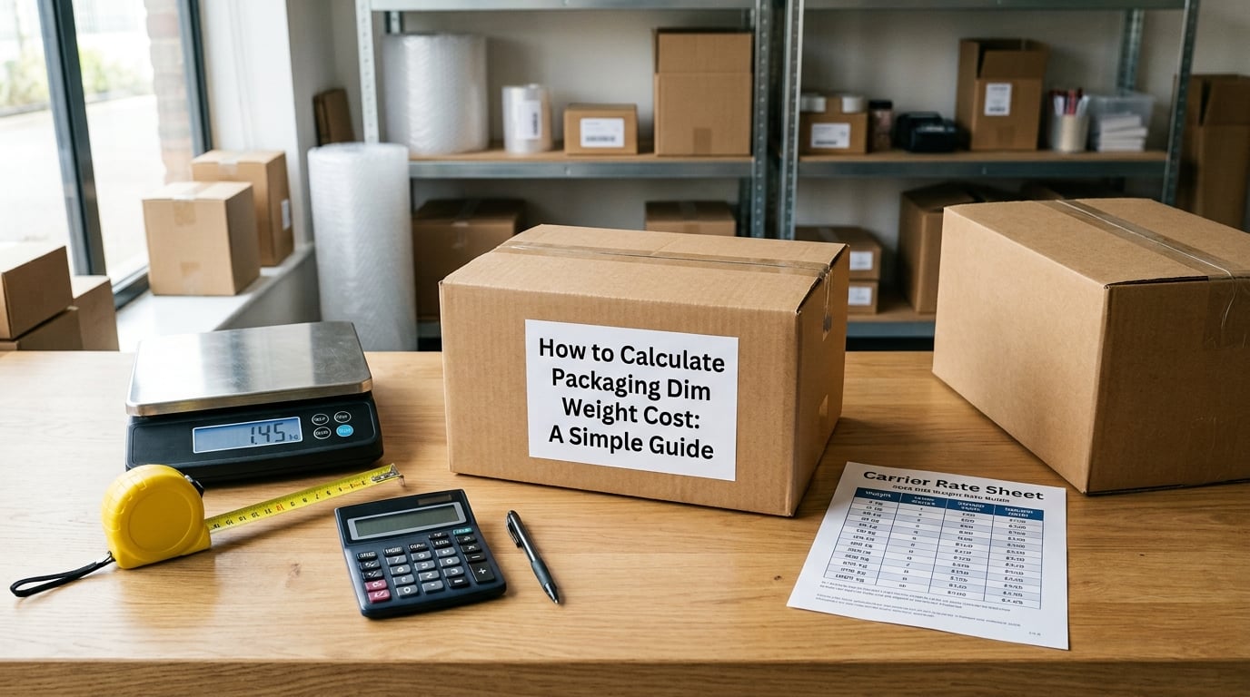 How to Calculate Packaging Dim Weight Cost: A Simple Guide