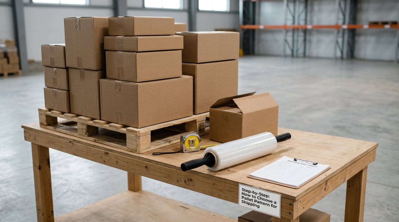 Step-by-Step: How to Choose a Pallet Pattern for Shipping