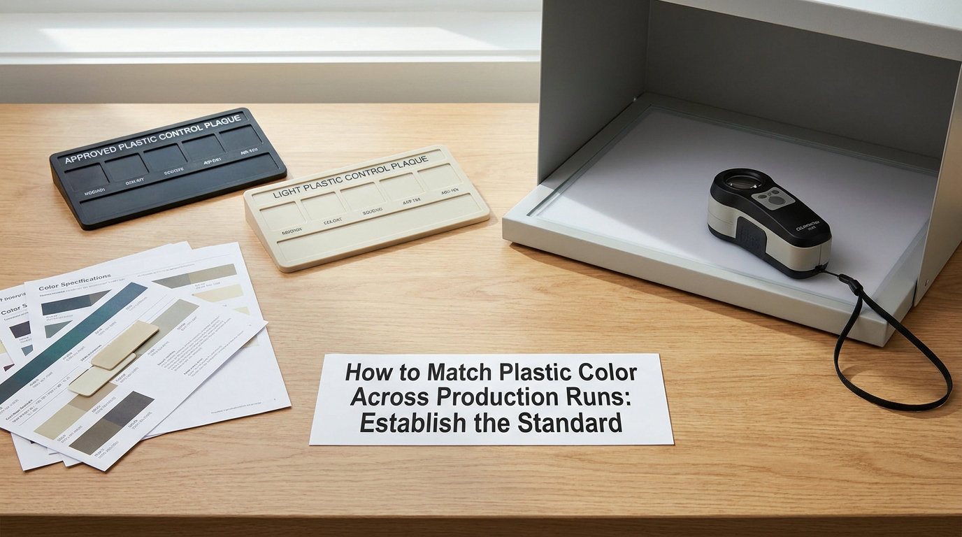How to Match Plastic Color Across Production Runs: Establish the Standard
