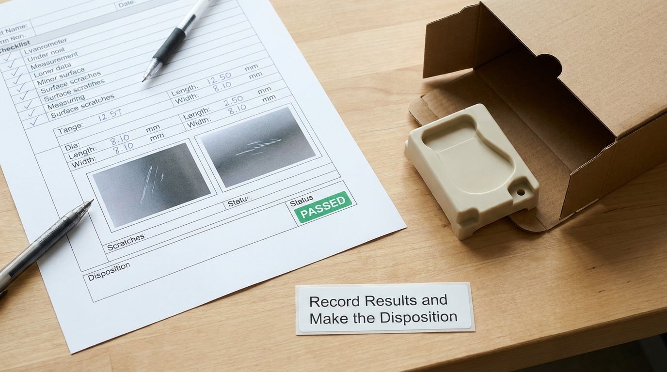 Record Results and Make the Disposition