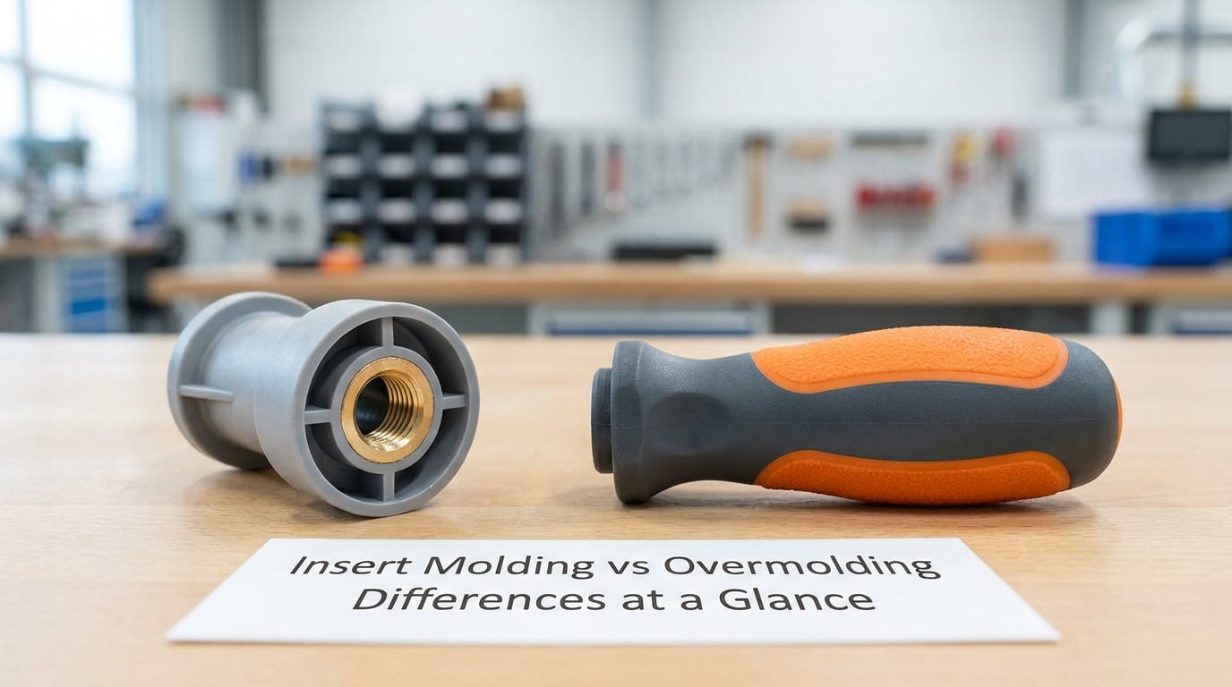 Insert Molding vs Overmolding Differences at a Glance