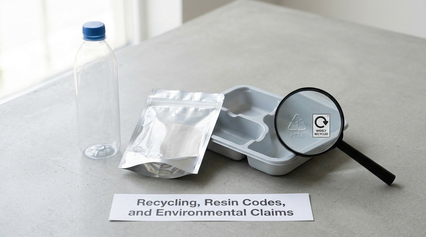 Recycling, Resin Codes, and Environmental Claims