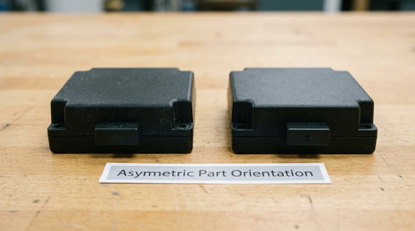 Asymmetric Part Orientation