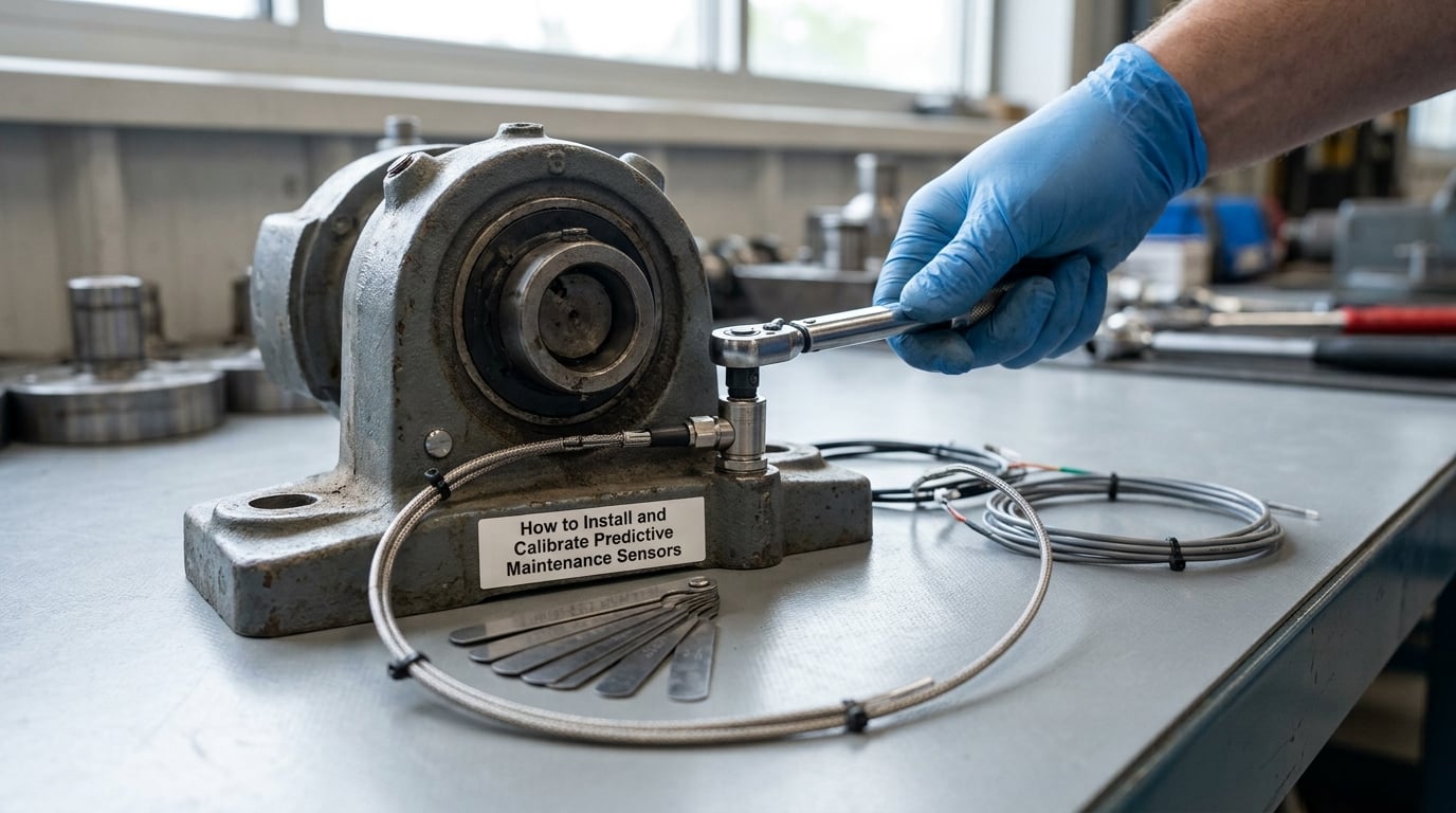 How to Install and Calibrate Predictive Maintenance Sensors