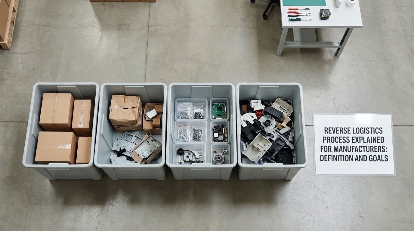 Reverse Logistics Process Explained for Manufacturers: Definition and Goals