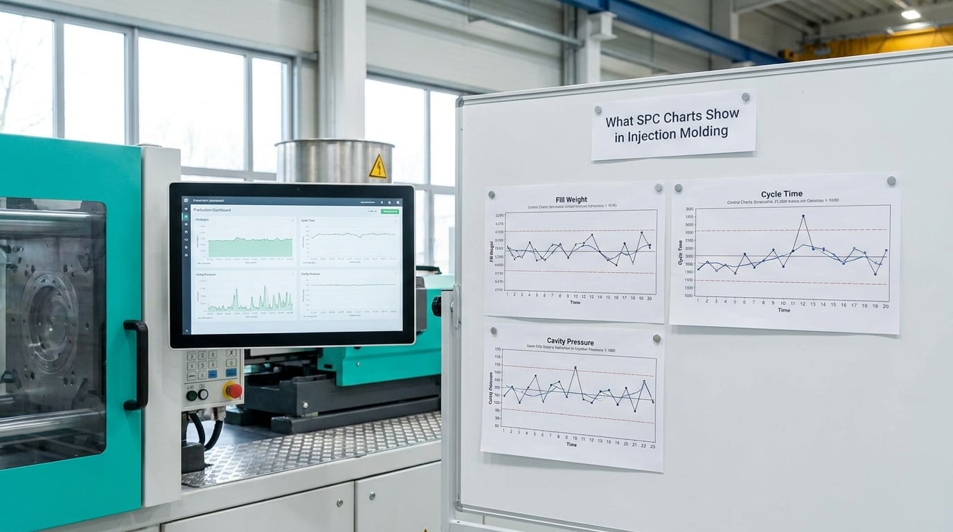 What SPC Charts Show in Injection Molding