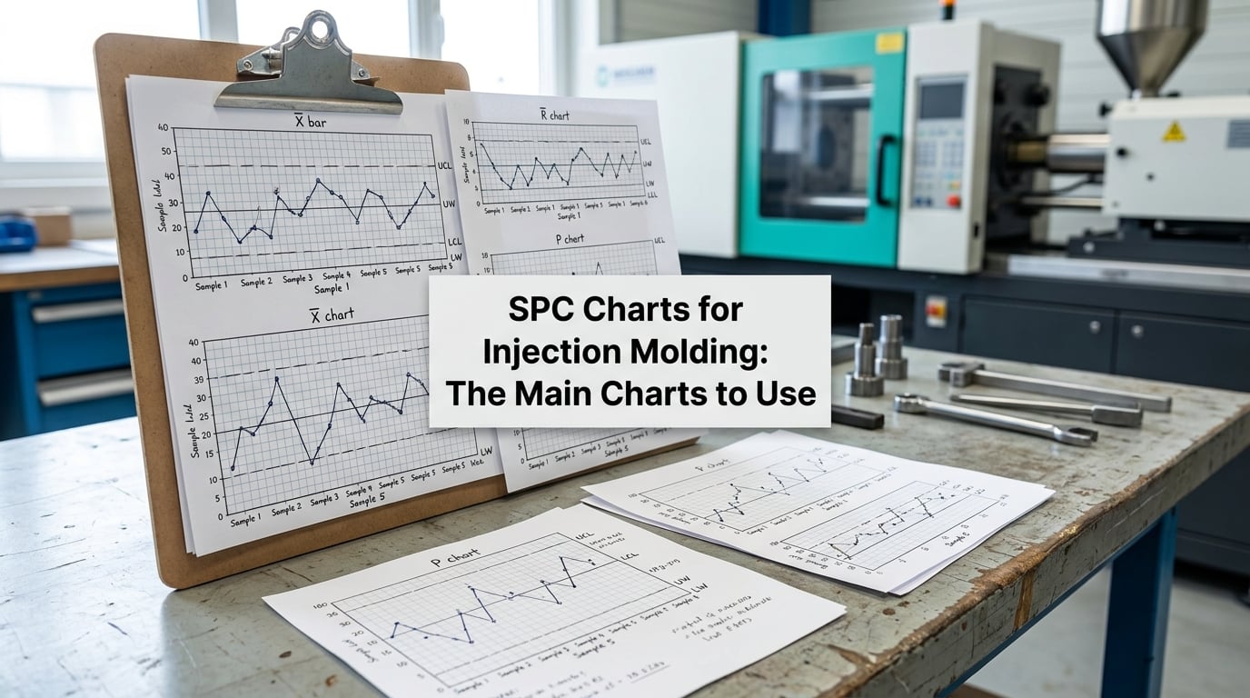 SPC Charts for Injection Molding: The Main Charts to Use