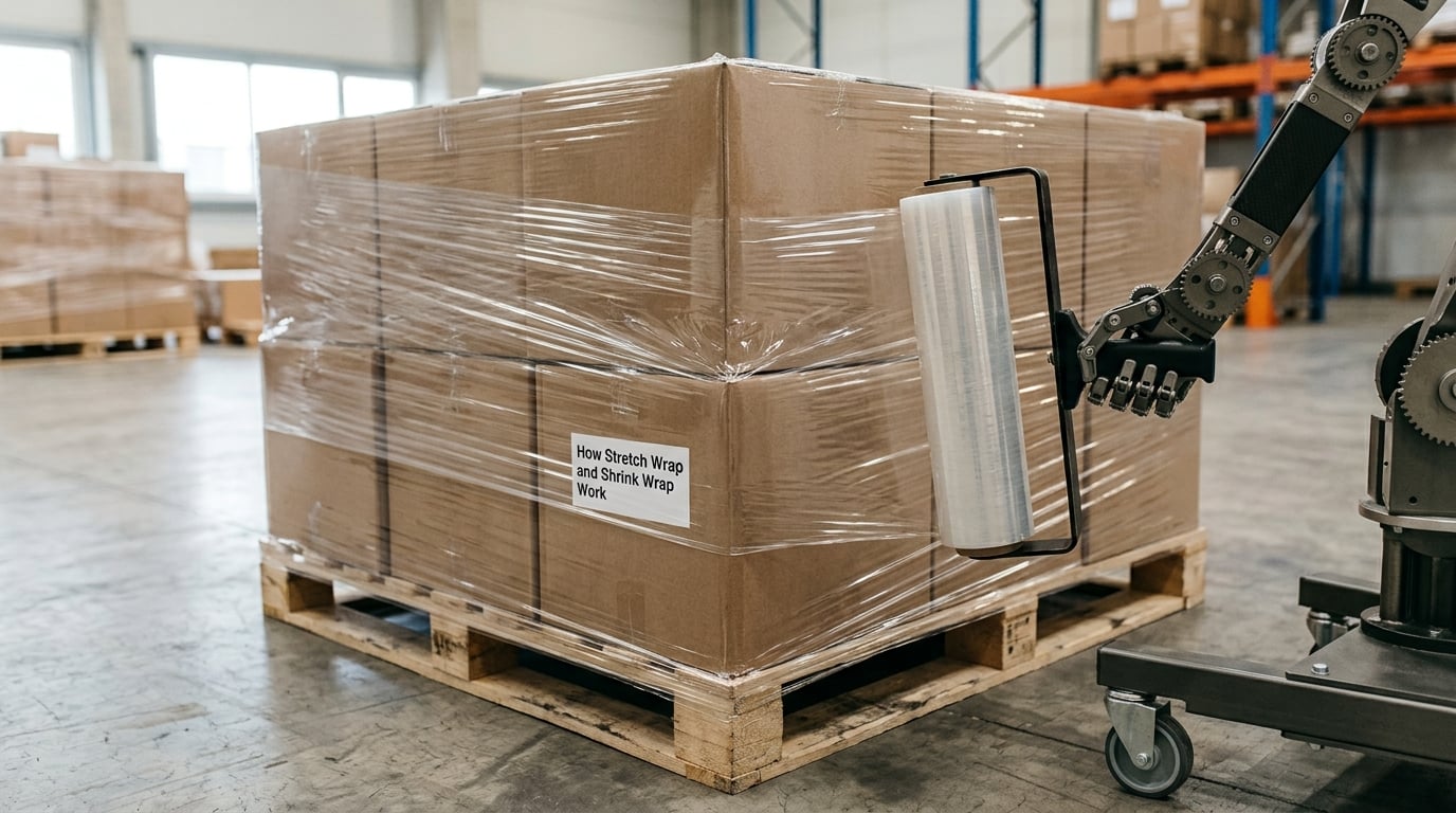 How Stretch Wrap and Shrink Wrap Work
