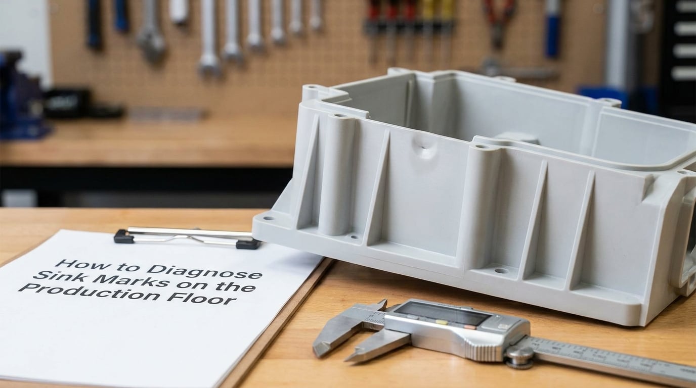 How to Diagnose Sink Marks on the Production Floor
