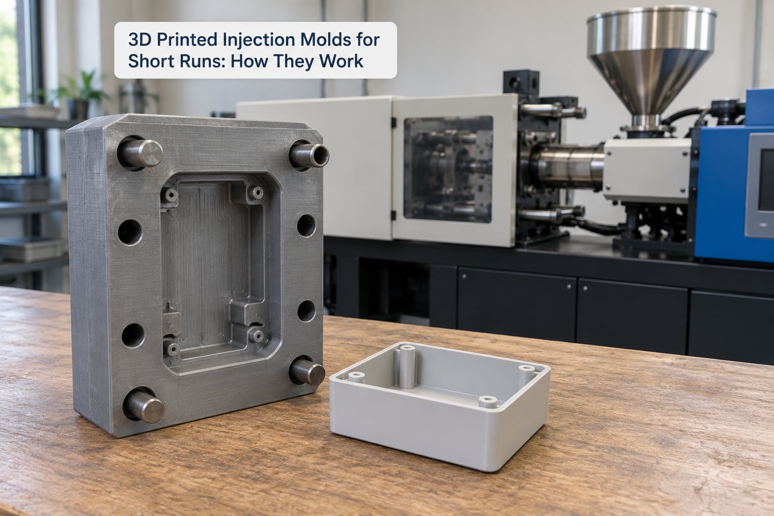 3D Printed Injection Molds for Short Runs: How They Work