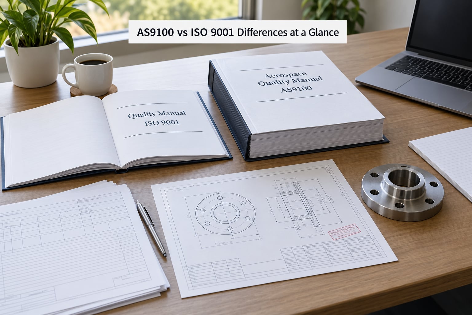 AS9100 vs ISO 9001 Differences at a Glance