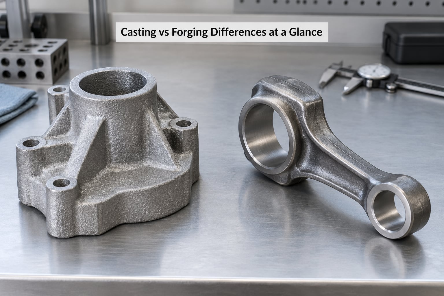 Casting vs Forging Differences at a Glance