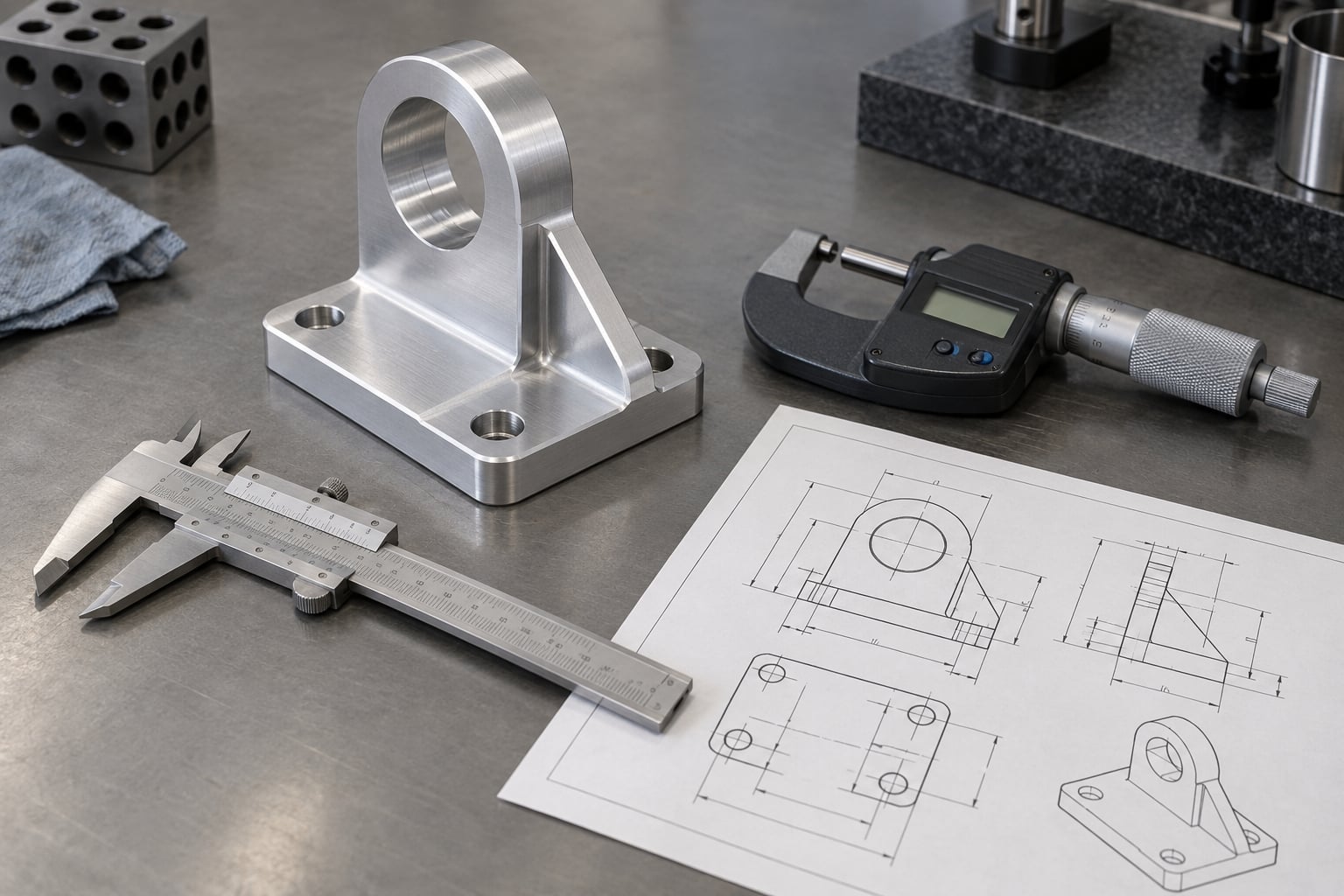standard cnc machining tolerances explained