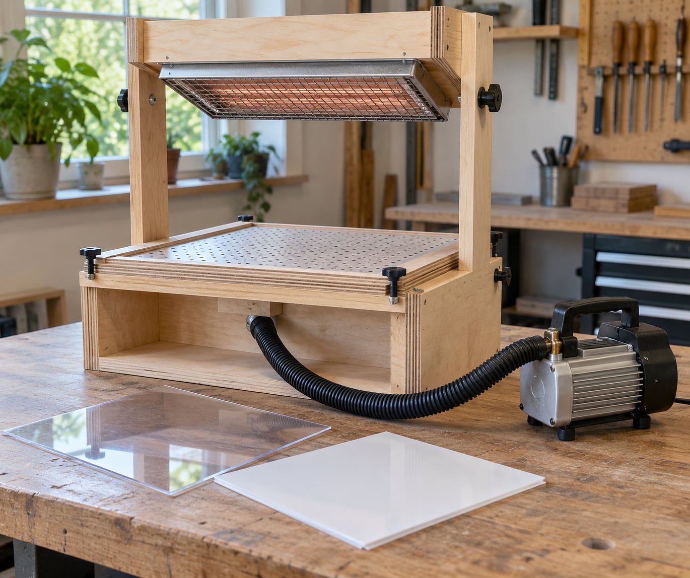 how to build a vacuum forming machine