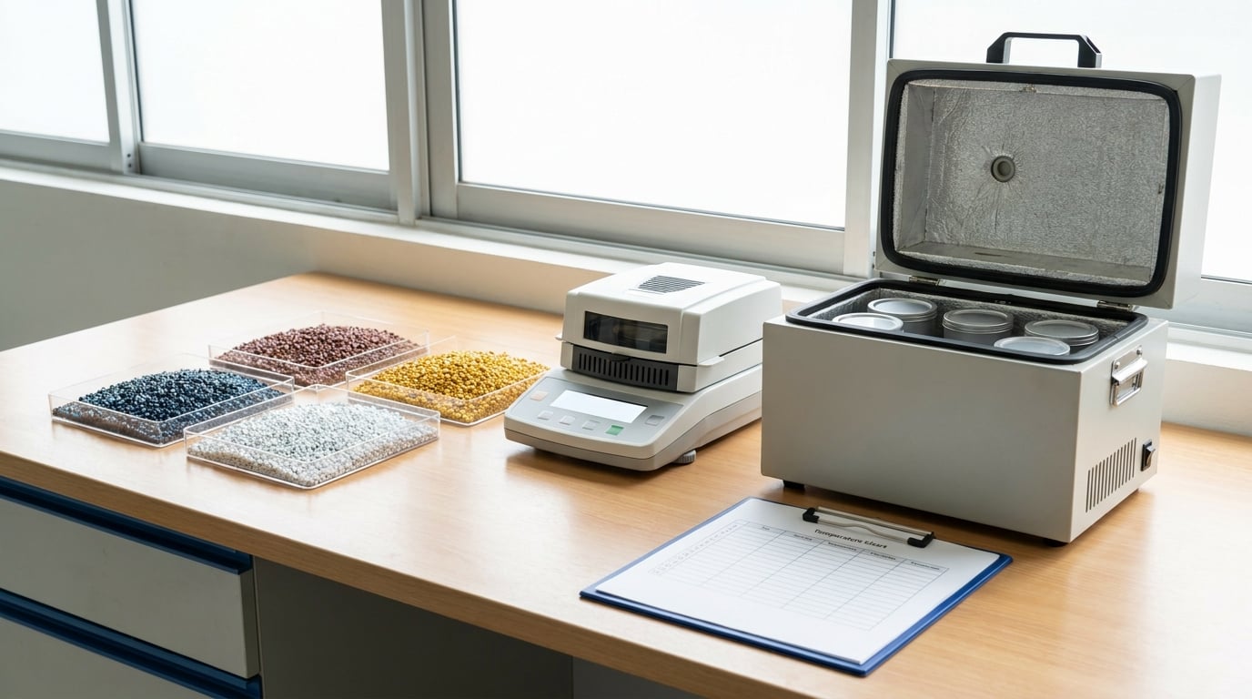 drying times for common engineering plastics
