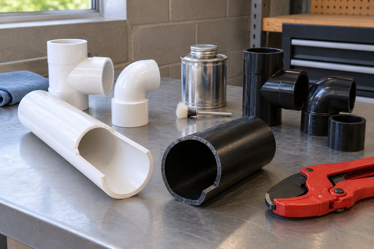 pvc vs abs pipe which to use