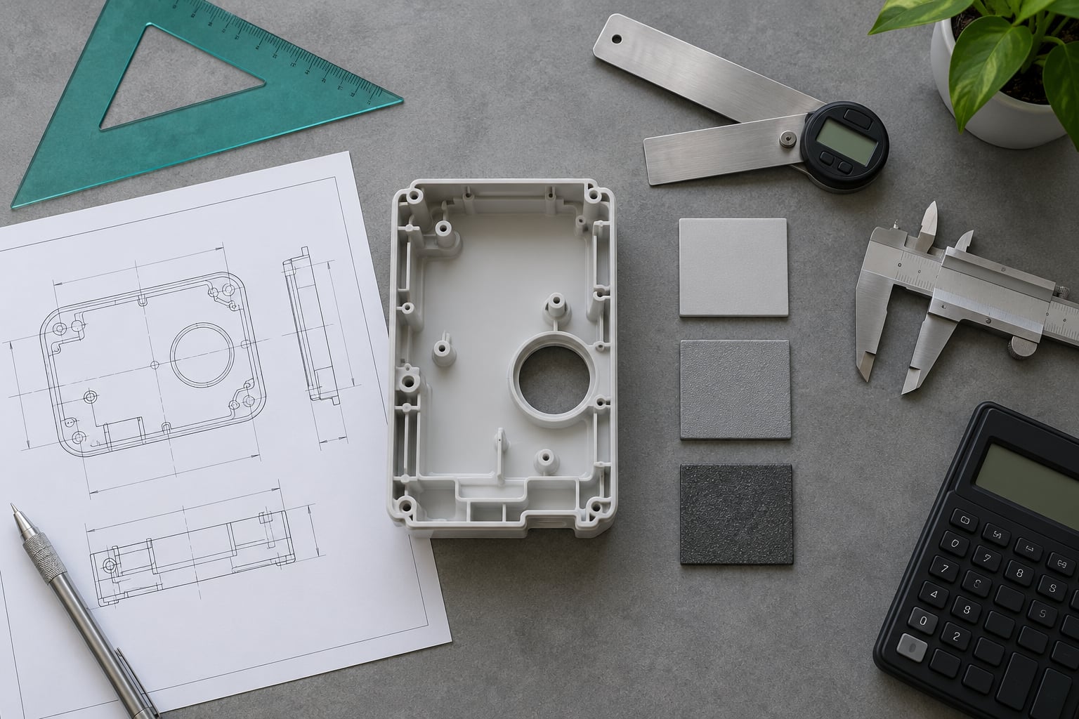 draft angle guidelines for injection molding