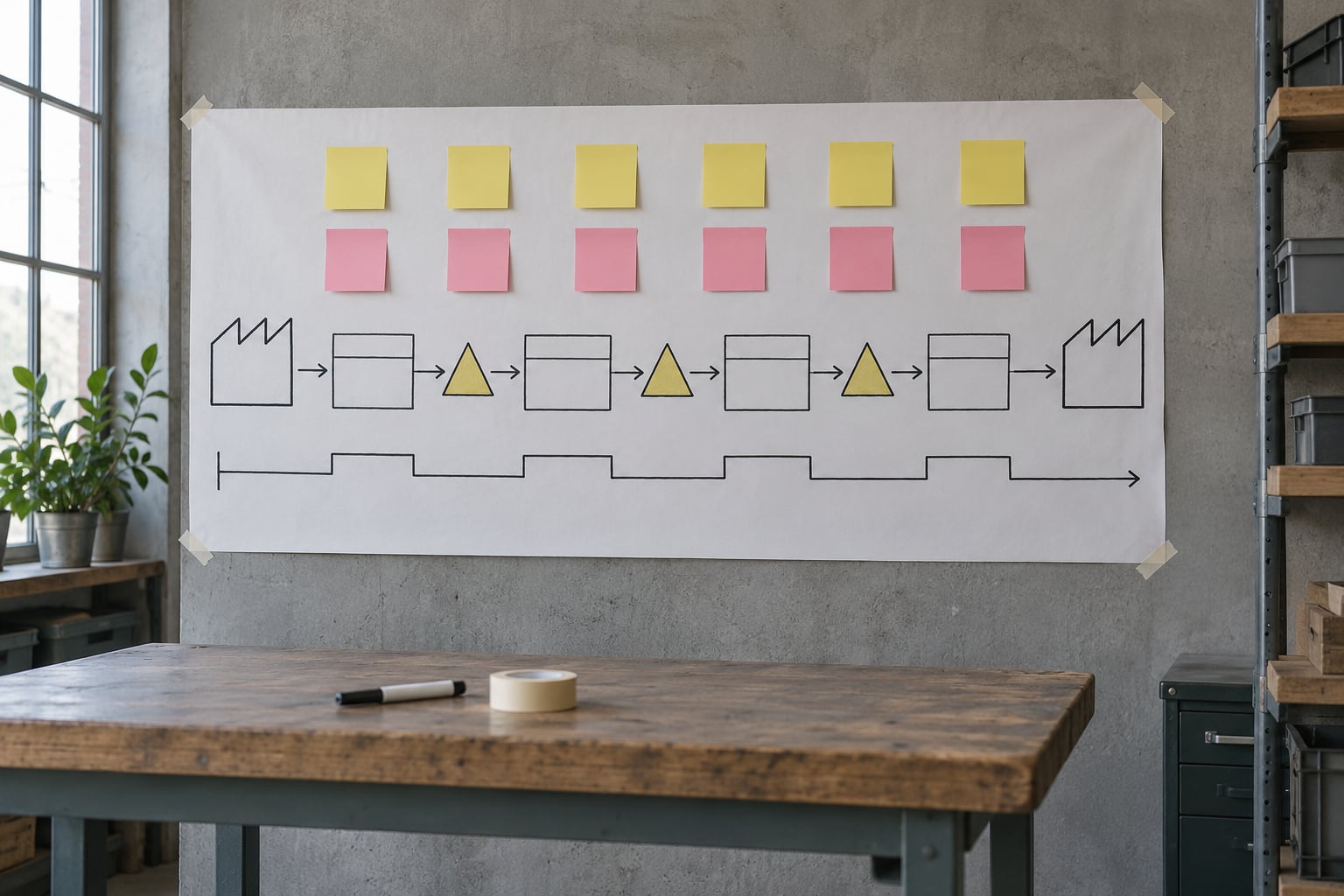 value stream mapping step by step