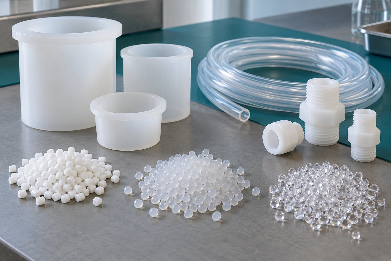 ptfe vs pfa vs fep compared