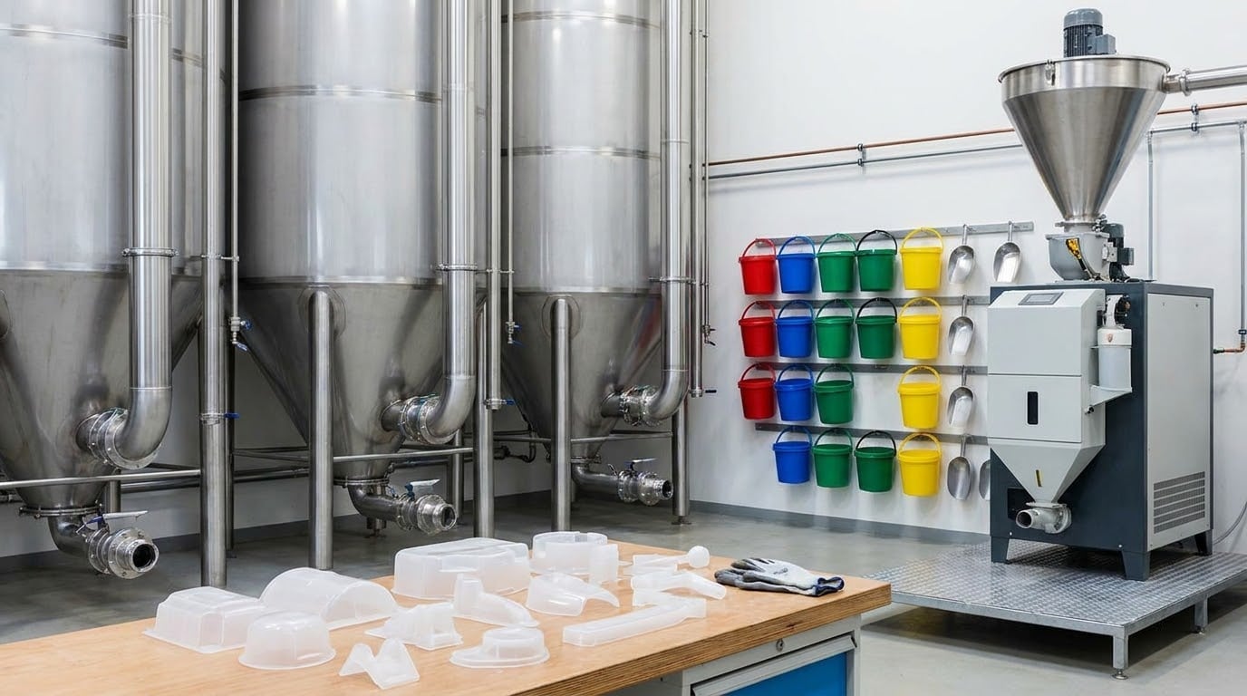 how to prevent resin contamination in the plant