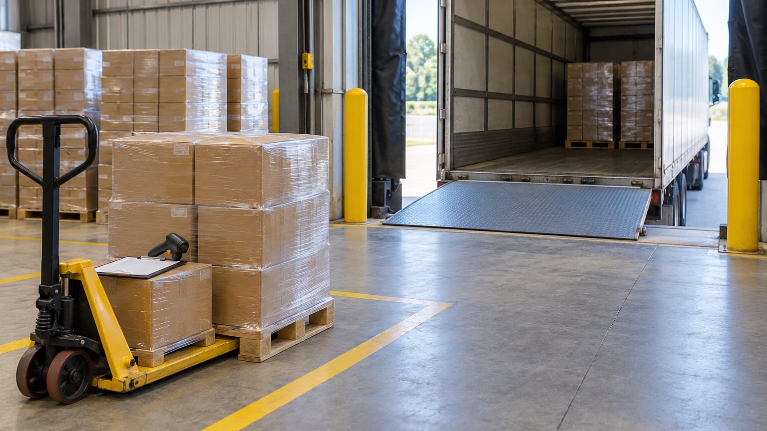 warehouse receiving process step by step