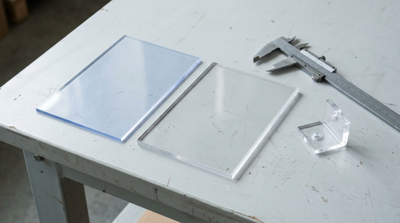 polycarbonate vs acrylic sheet which to use