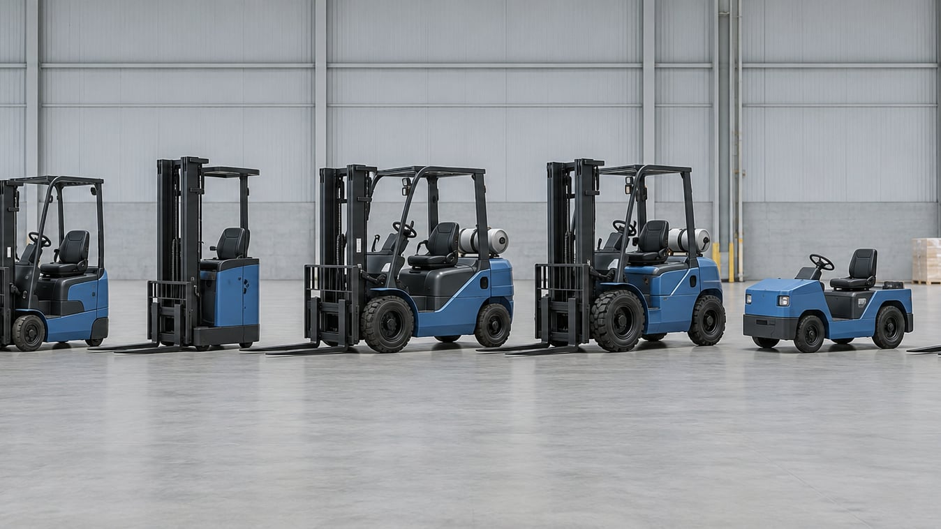 forklift classes and types explained