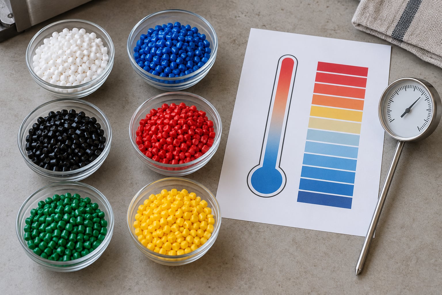 melting points of common plastics chart