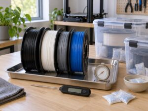 how to dry 3d printer filament