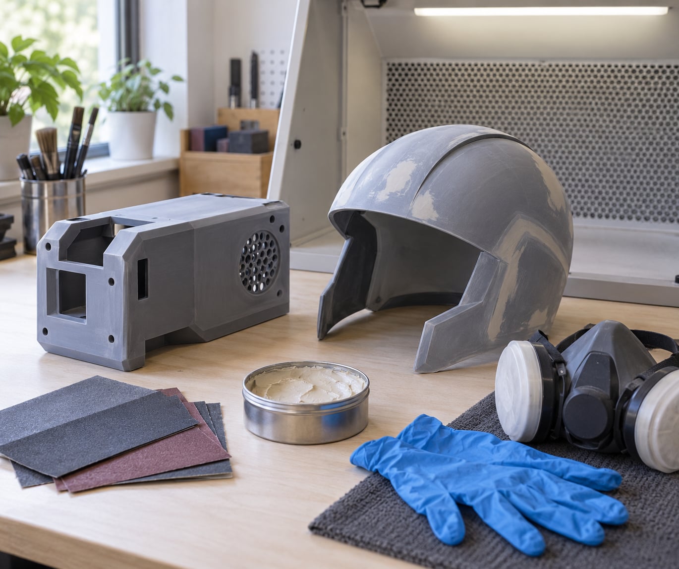 how to smooth 3d prints