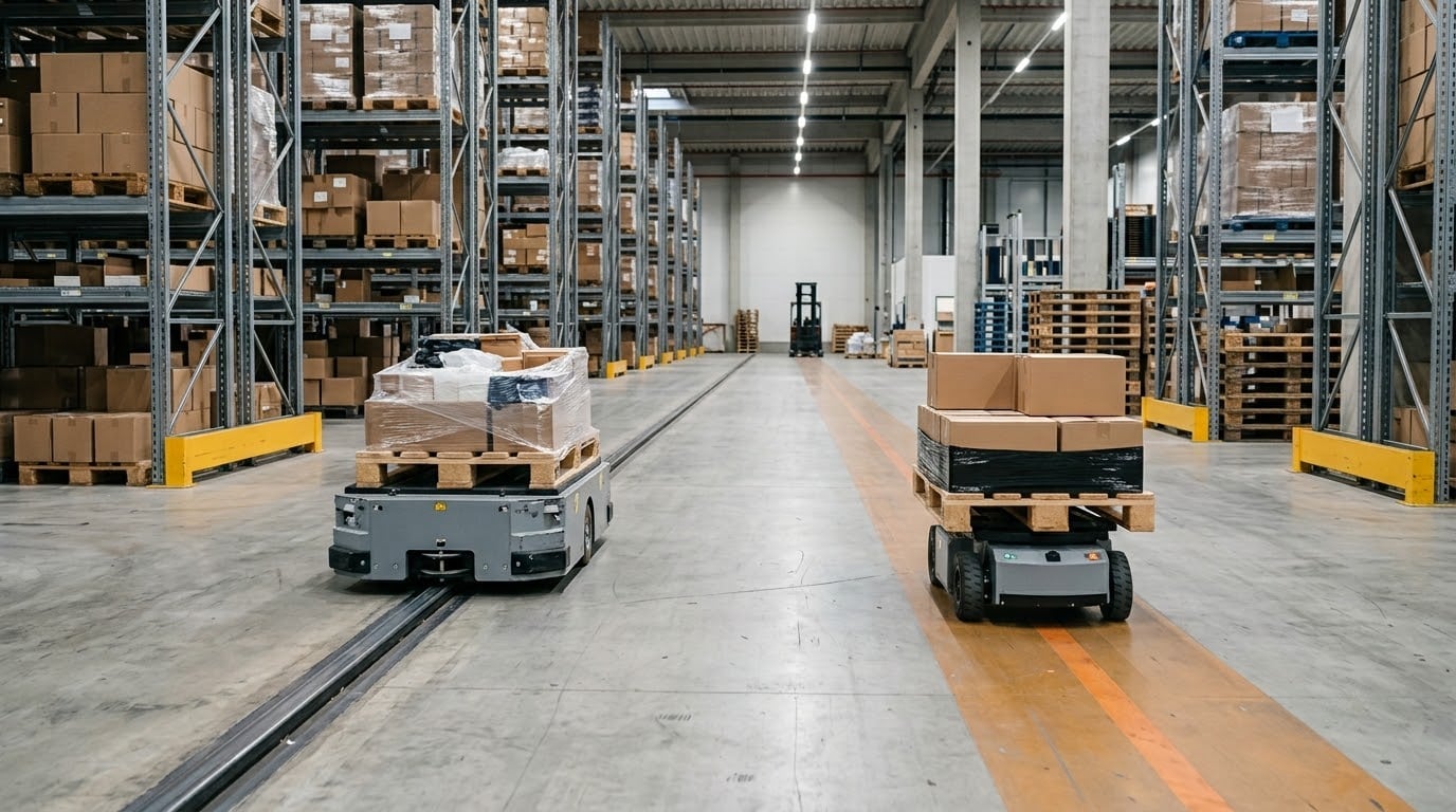 amr vs agv in warehouses