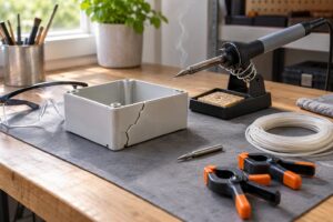 how to weld plastic with a soldering iron