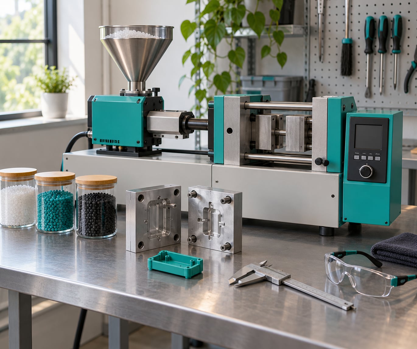 how to injection mold at home