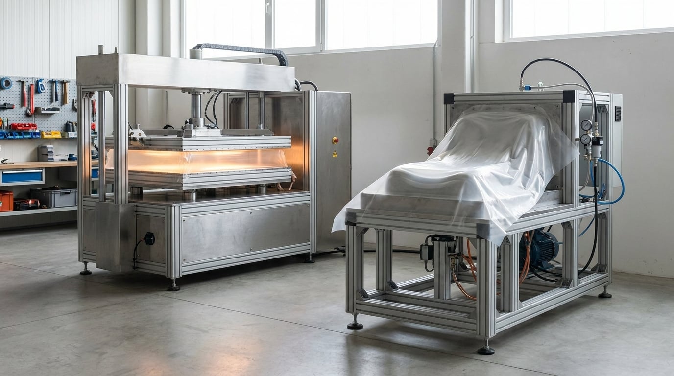 pressure forming vs vacuum forming explained