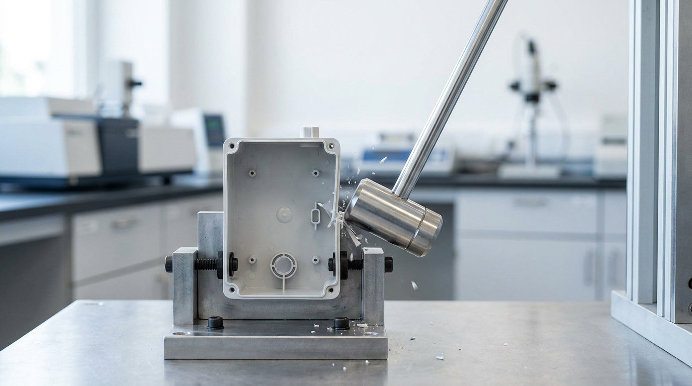 how to test plastic parts for impact resistance