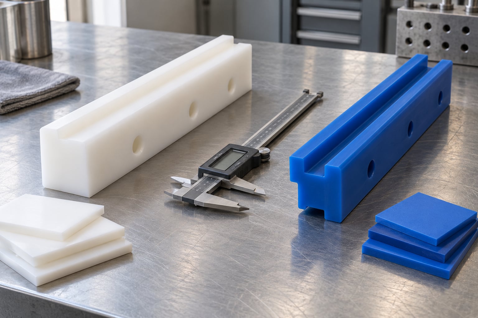 uhmw vs hdpe for wear parts