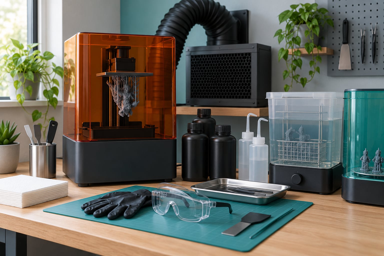 resin 3d printing safety tips
