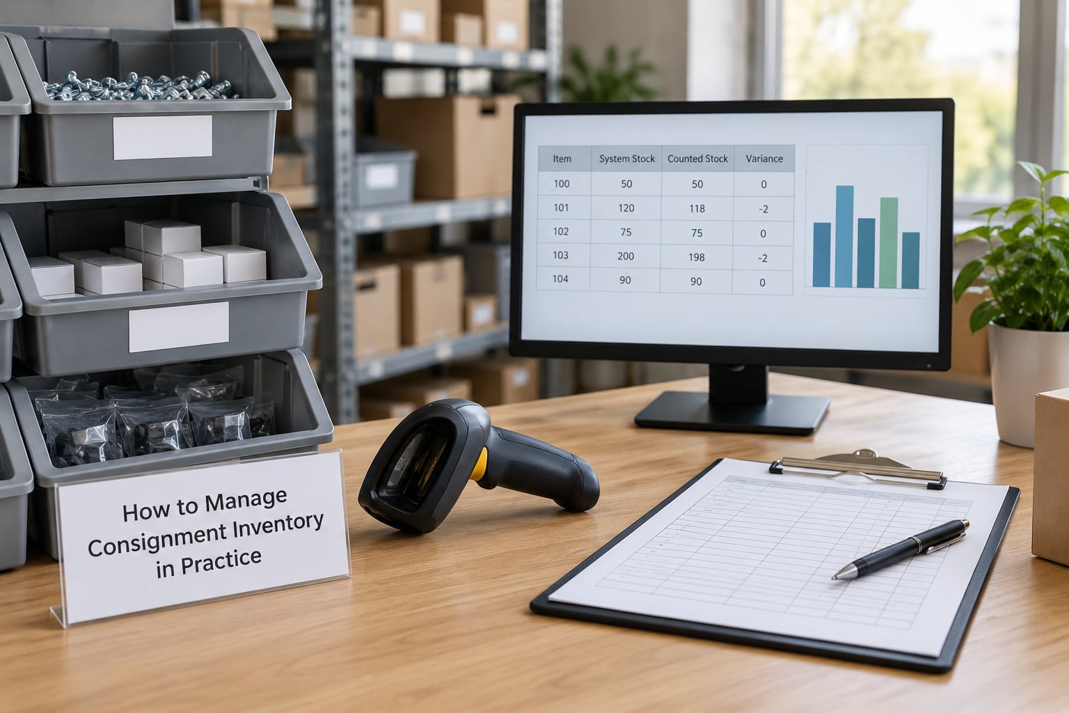 How to Manage Consignment Inventory in Practice