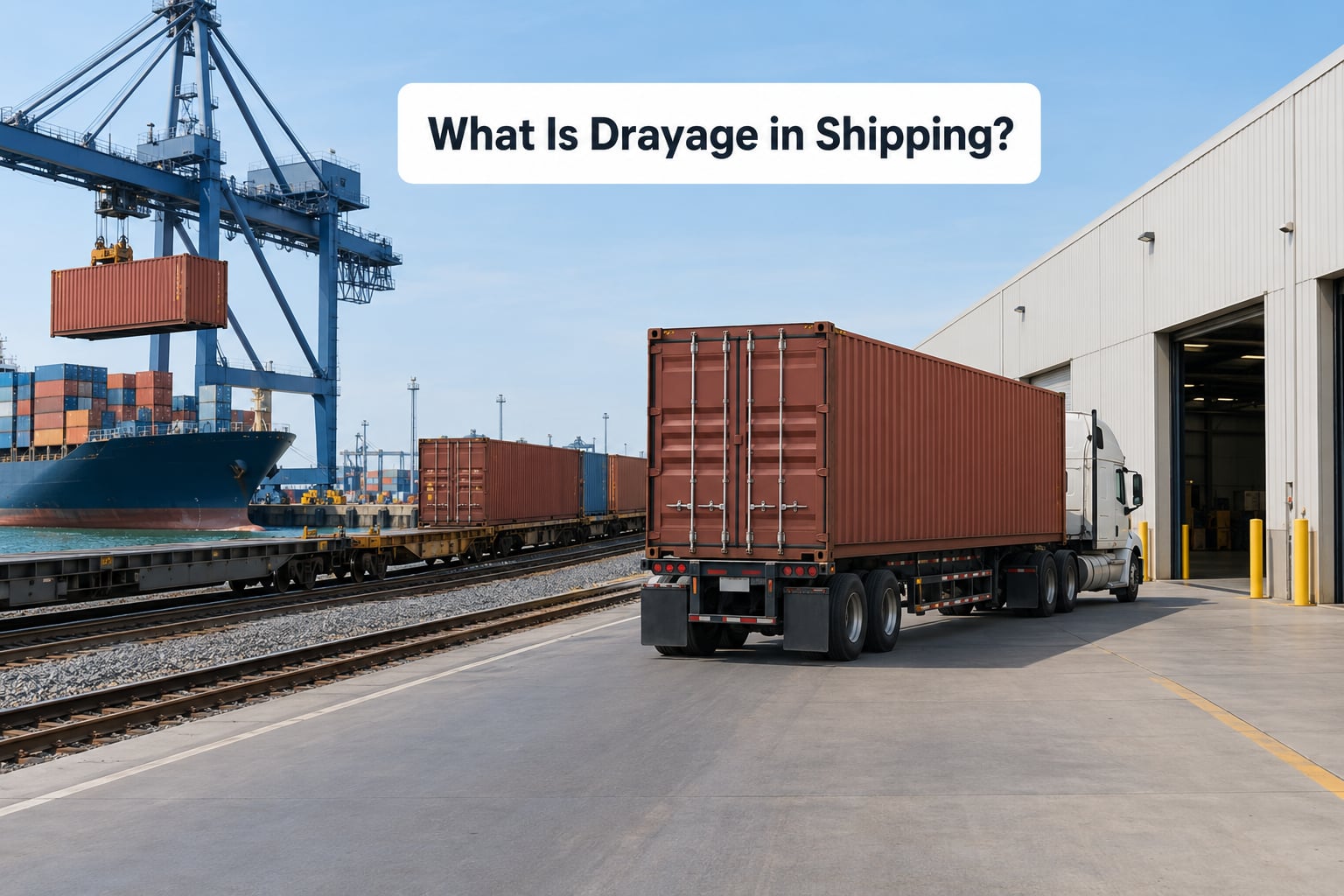 What Is Drayage in Shipping?